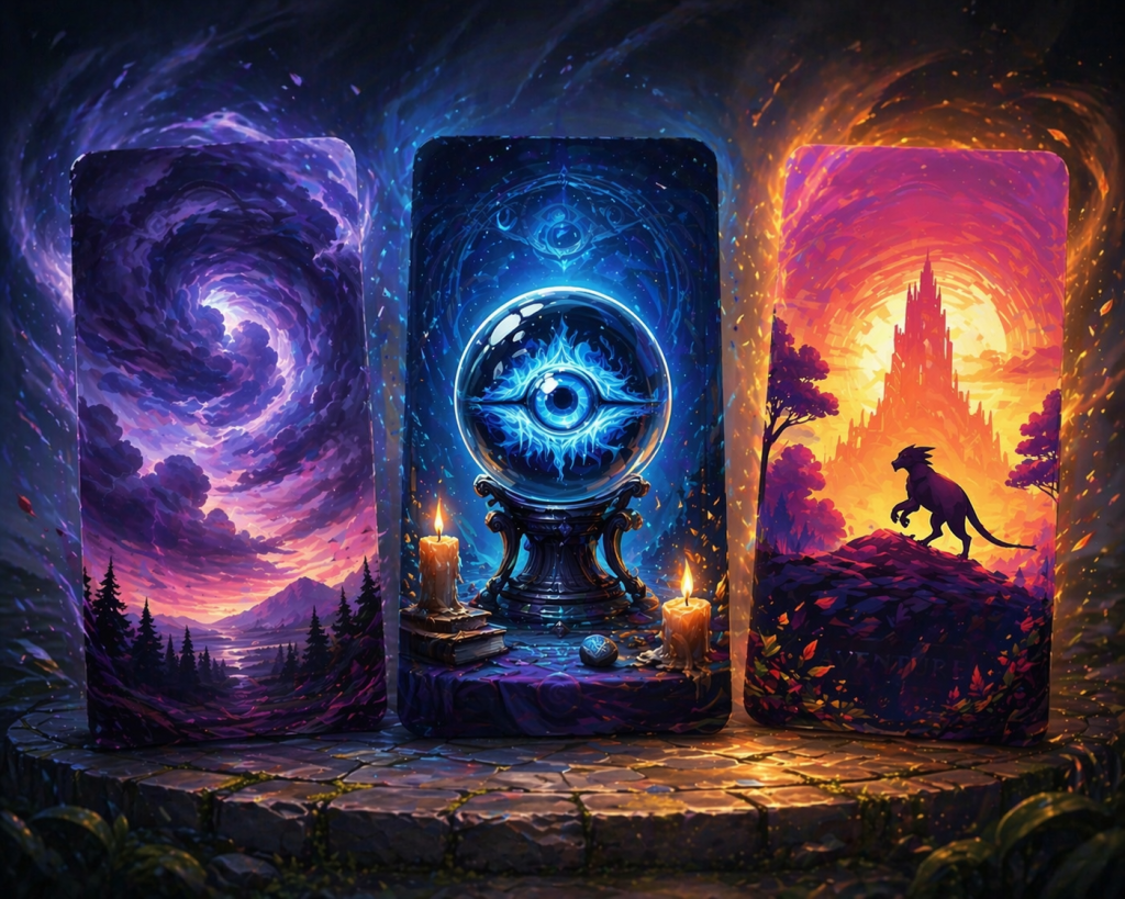 Les cartes Événement d’ELEMENDIA incarnent des forces mystiques imprévisibles qui influencent le cours de la partie. Tempête, Devin et Aventure introduisent des interactions uniques, mêlant perturbation, anticipation et prise de risque. Dans le système Primal, chaque événement est une opportunité de renverser la stratégie.